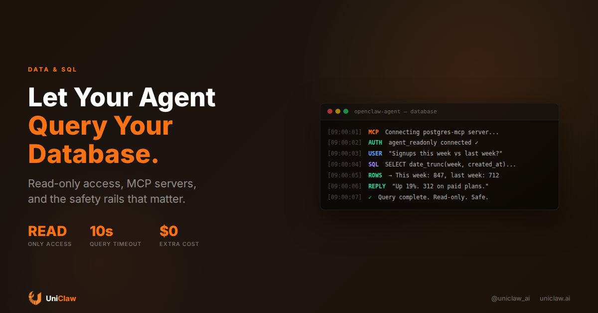 How to Let an AI Agent Query Your Database (Without Wrecking Everything ...